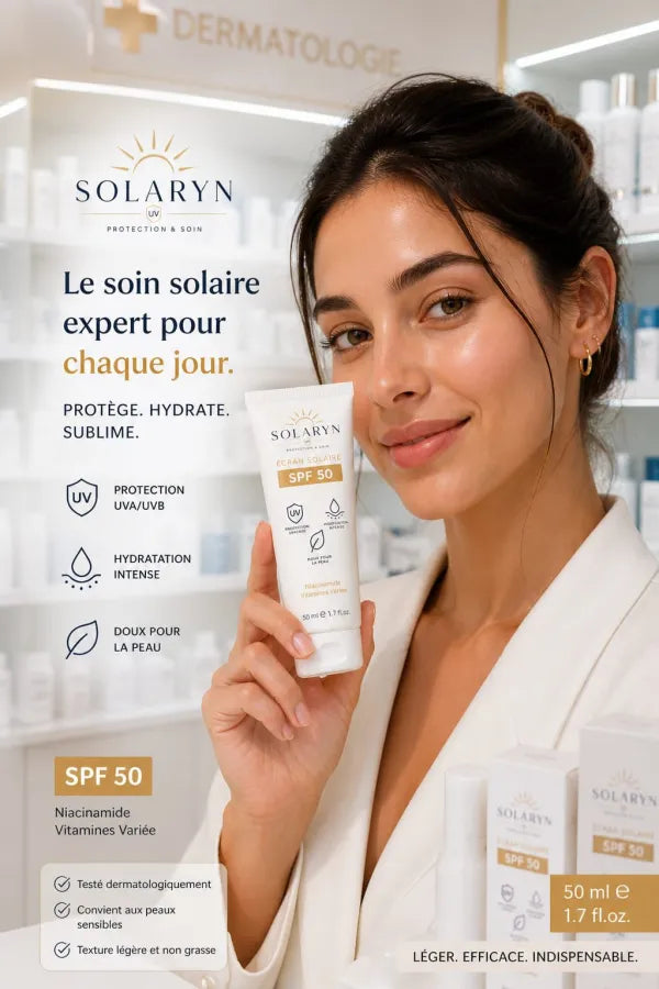 Solaryn SPF 50 - approuve dermatologie